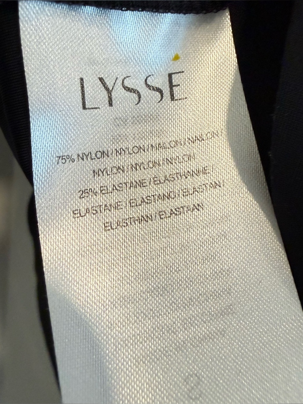 Lysse Parker Button Down Shirt Women’s Small Stretch Career Blouse Black - Picture 7 of 9